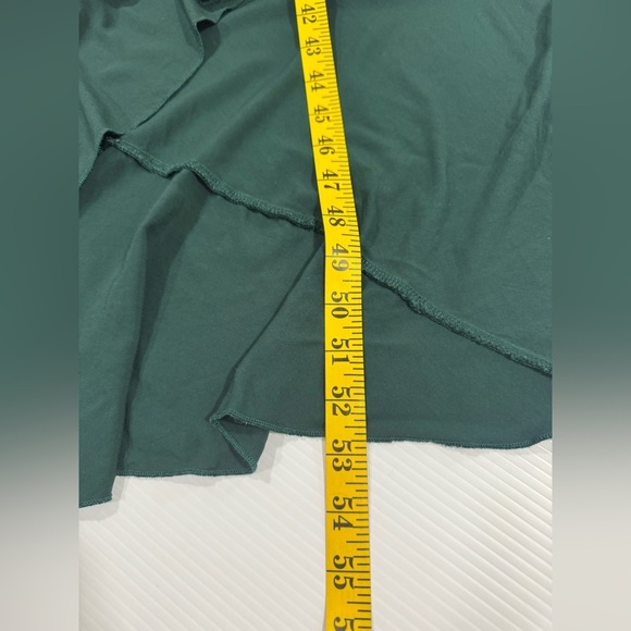 Grecerelle women’s ruffle trim, V-neck Boho slowly dress green size small - Picture 12 of 12